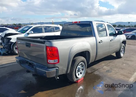 2013 GMC Sierra 1500 Sl from USA, damaged, VIN 3GTP1UEA7DG310331